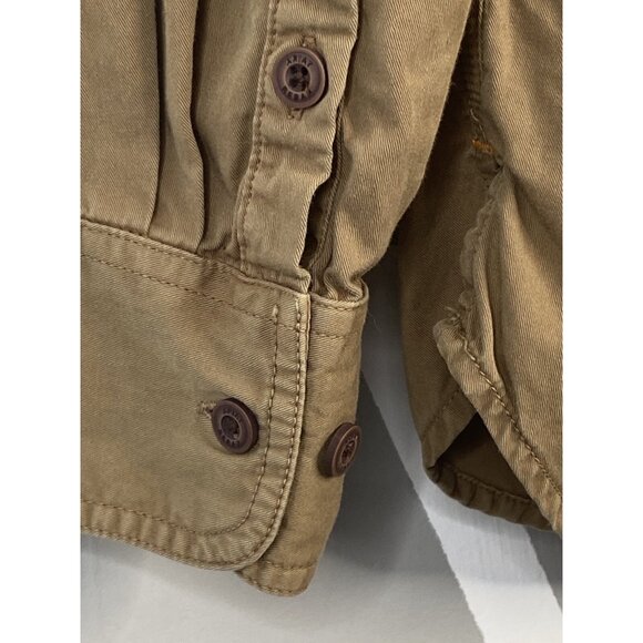 Ariat Rebar Washed Twill Long Sleeve Work Shirt Women’s Large Brown - Picture 7 of 16